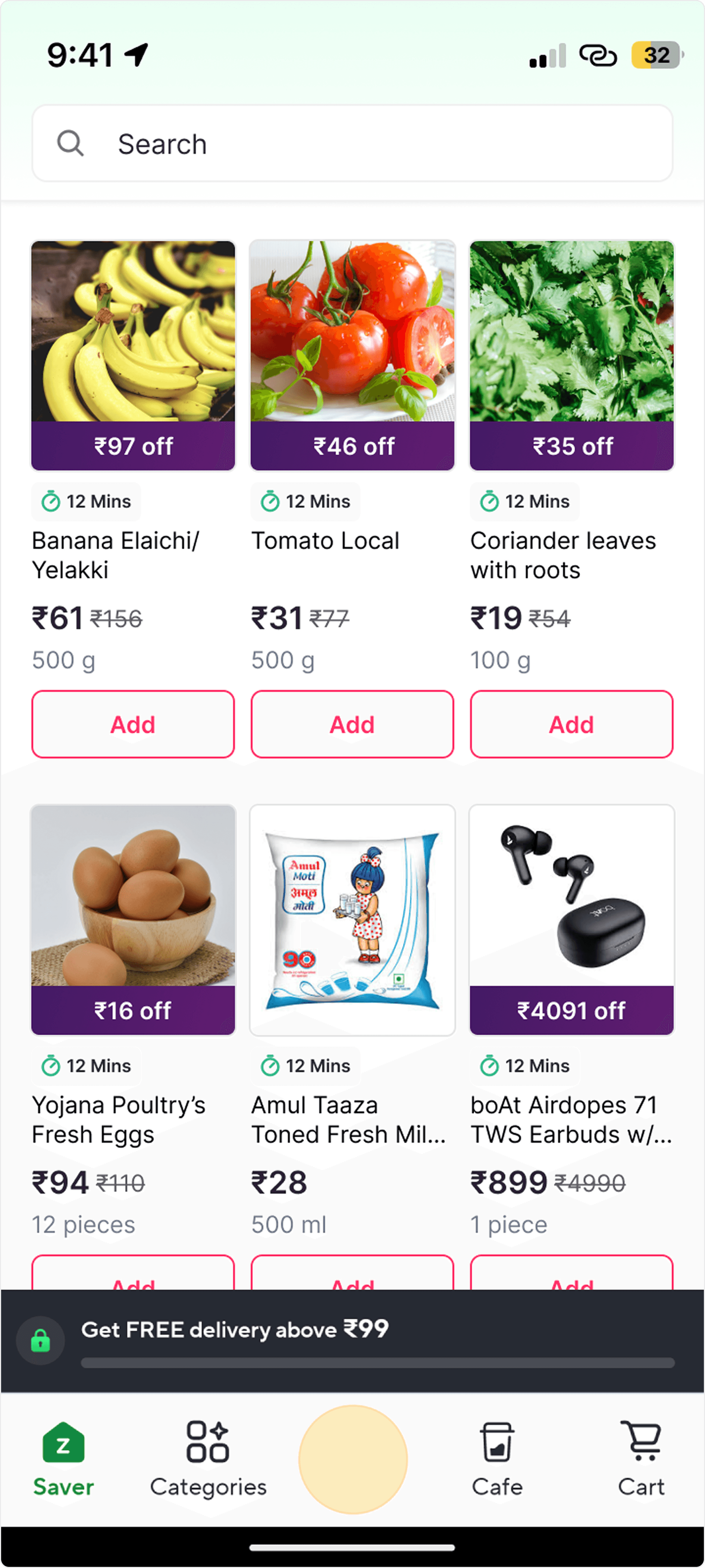 Zepto pricing redesign after